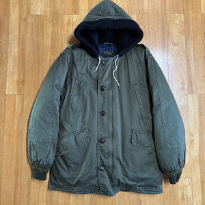 디아프바인 B9 파카 자켓 카키/블랙 L