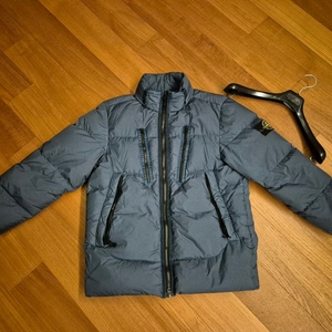 스톤아일랜드 21FW 크링클랩스 패딩 코발트블루 M 백화점정품