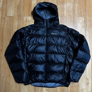 몽벨 라이트 알파인 다운 파카 패딩자켓 블랙 L