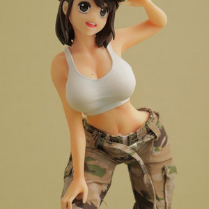 뷰티풀 군바리 정수아 한정판 피규어 스태츄 1/7 GNF 네이버 웹툰