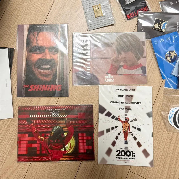 스페이스 오디세이 2001 마우스패드 엽서 스탠리큐브릭영화굿즈 샤이닝뱃지 이미지