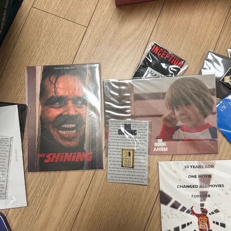 스페이스 오디세이 2001 마우스패드 엽서 스탠리큐브릭영화굿즈 샤이닝뱃지 이미지