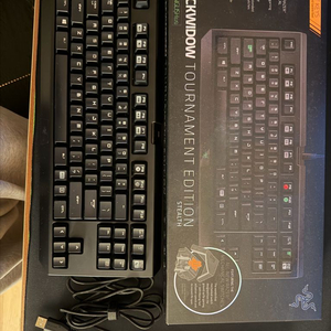 레이저 블랙위도우 토너먼트 에디션 스텔스 키보드