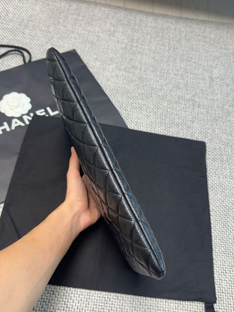 샤넬 캐비어 클러치--4