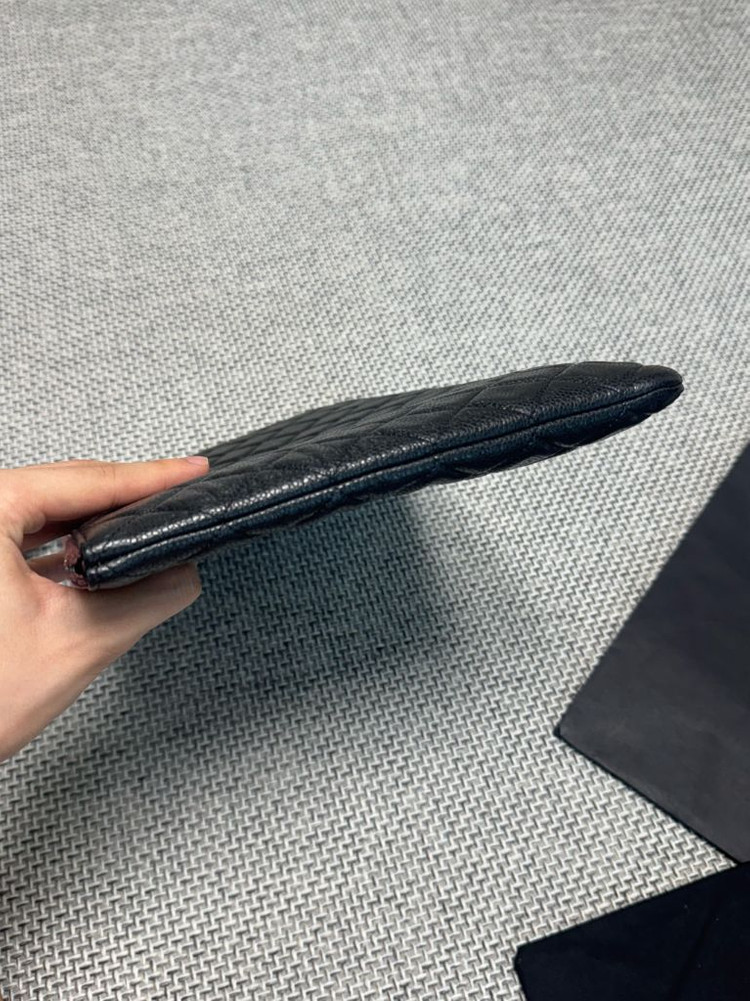 샤넬 캐비어 클러치--5