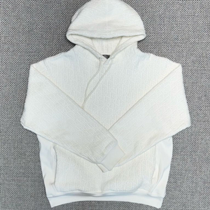 디올 오블리크 테리 후드티