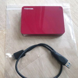 도시바 휴대용 외장하드 4TB