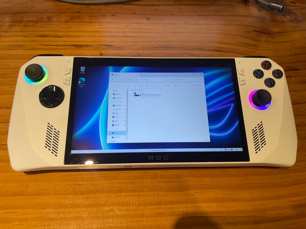 아수스 로갈리 백갈리 2테라 sn740 박스있음--5