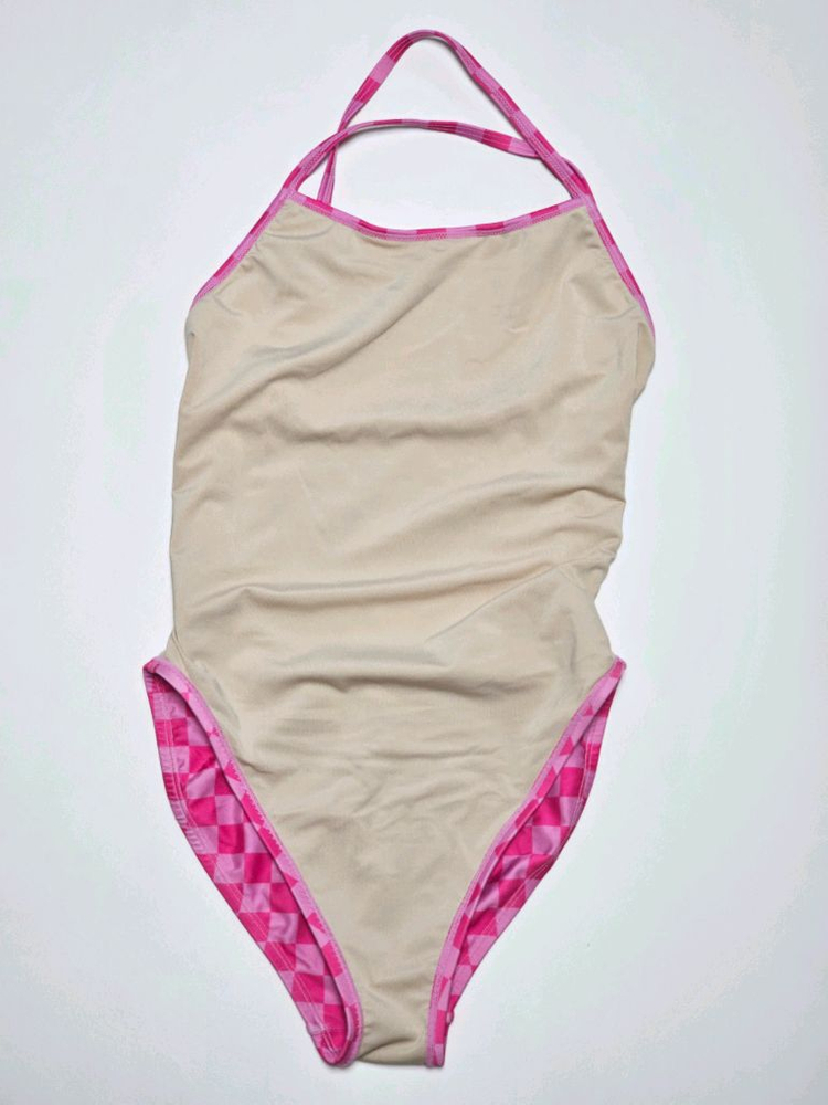 여자 강습 실내수영복 / 미니올 체커보드 26 (28 추천)--5