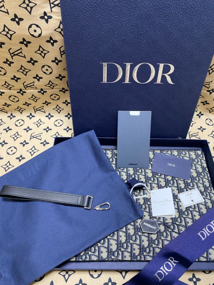 [풀구성] 디올 오블리크 A4 클러치--1