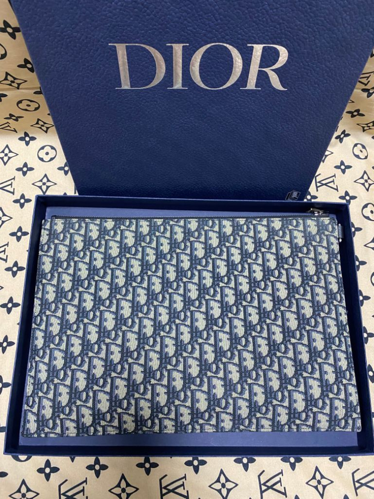 [풀구성] 디올 오블리크 A4 클러치--2