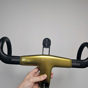 캐니언 일체형핸들바 h11 골드 도색