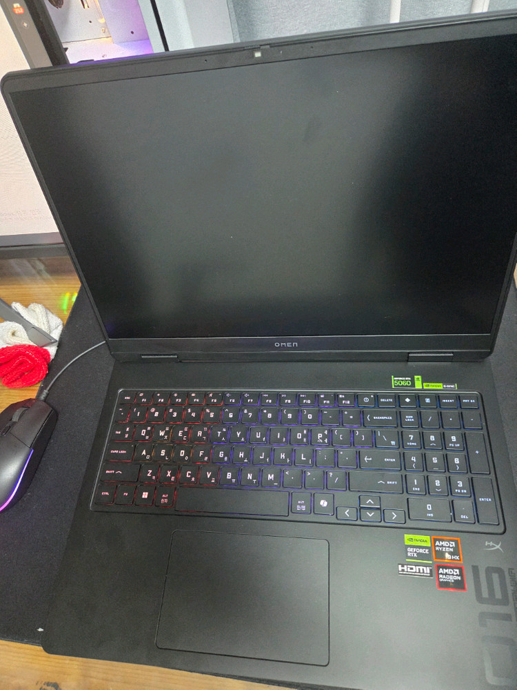 hp 오멘 16 라이젠9 8940hx 5060 ram 32gb--3