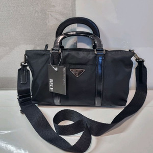 중고 프라다 미니보스턴백 크로스