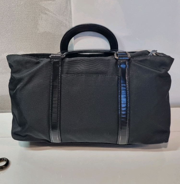 중고 프라다 미니보스턴백 크로스--4