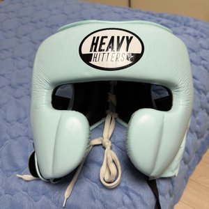 헤비히터 헤드기어 스카이블루 L