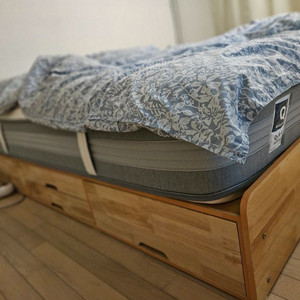 수납침대 프레임 퀸 이미지