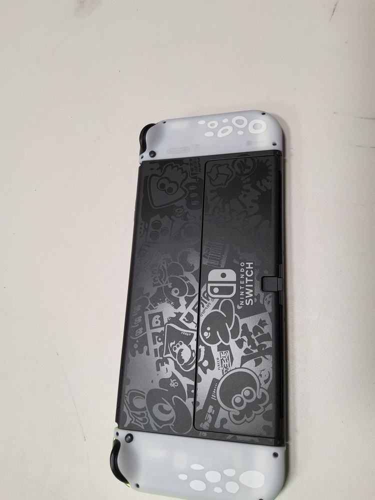 닌텐도 스위치oled 스플래툰 본체와 조이콘만 판매--1