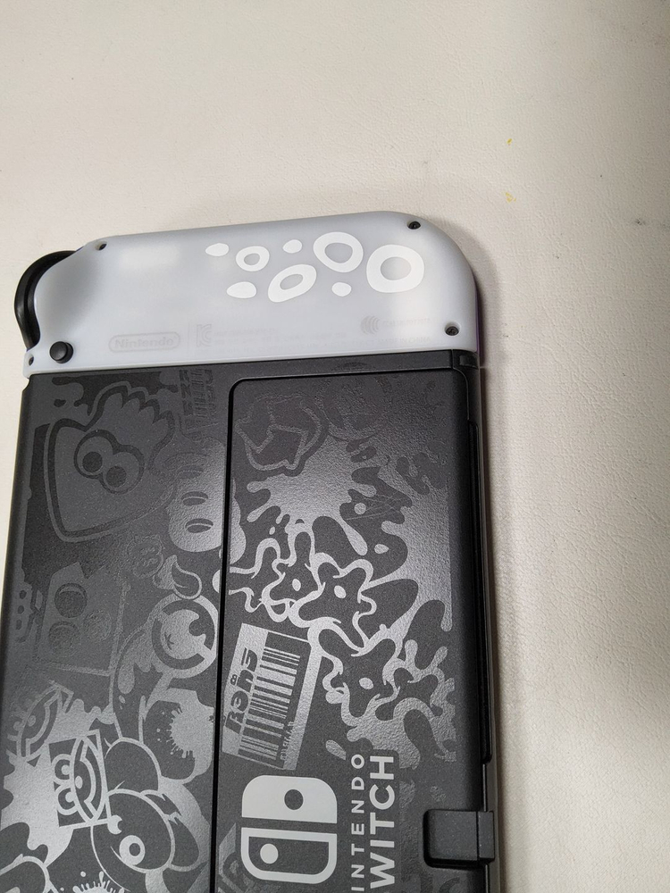 닌텐도 스위치oled 스플래툰 본체와 조이콘만 판매--2