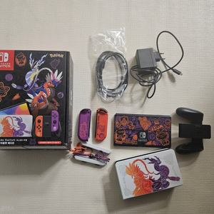 닌텐도 스위치 oled 스칼렛 바이올렛 에디션 택포