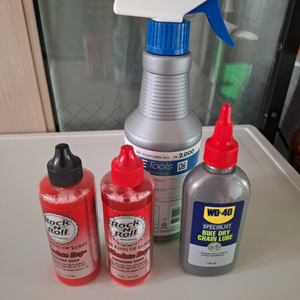 미사용 체인오일 3개, 다이소 자전거 체인 세정제 택포 25000팝니다