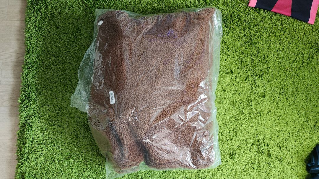 무신사 스탠다드 테디베어코트 브라운L 이미지