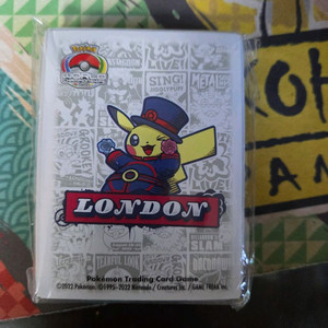 포켓몬스터 월드챔피언쉽 Wcs 2022 런던 카드 슬리브 이미지