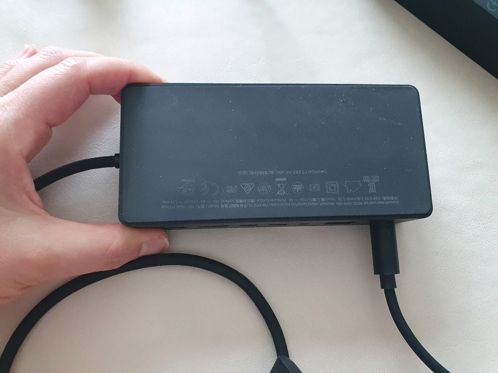 마이크로소프트 서피스 dock, AC 어댑터--1