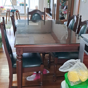 원목 식탁 의자 세트