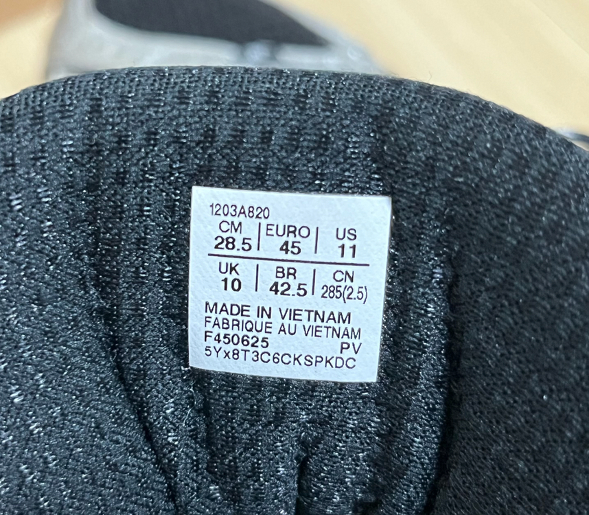 [285] 아식스 젤 님버스 10.1 블랙 퓨어실버 한국한정--7