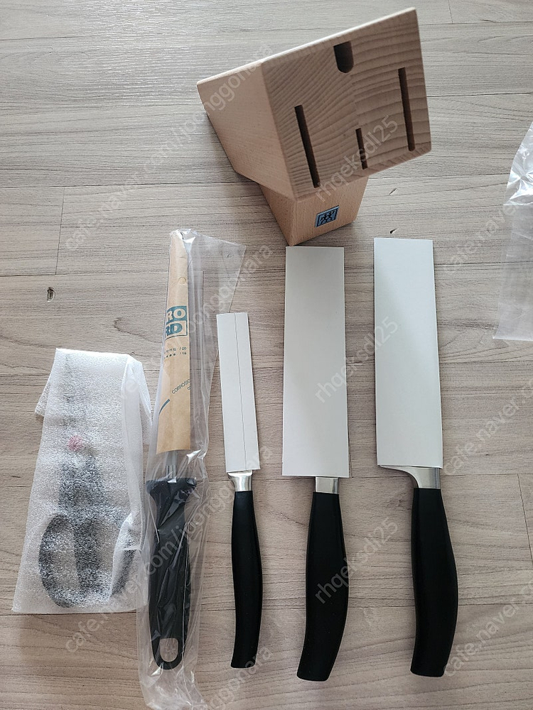 헹켈 즈윌링 zwilling five star 6종 칼블럭세트--1