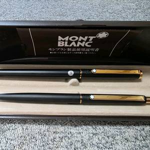 (미사용)몽블랑 슬림라인 볼펜&만년필 EF 컬렉션