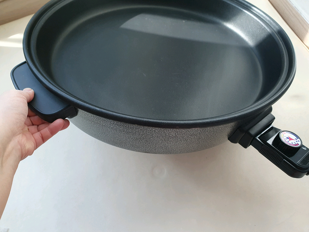 대형 전기 프라이팬 피자팬 새거--1