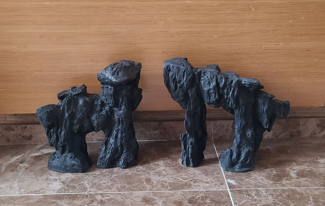 인조 수석 2개 일괄--3