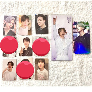 지민 한정 럭드 포카 엠투유 사웨 파스테 BTS 방탄 럽셀 맵솔 소우주 이미지