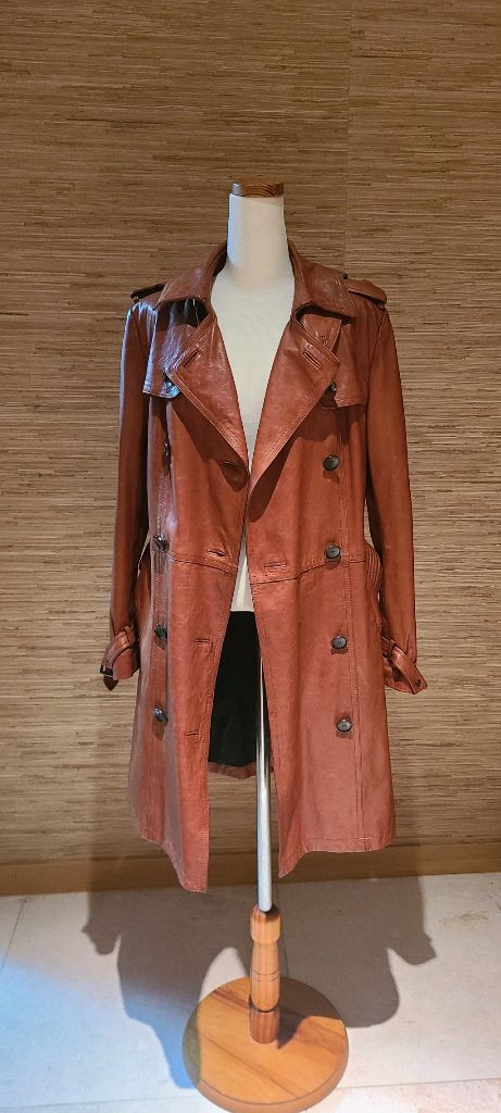 코치(Coach) 가죽 트렌치코트(44~55)--4