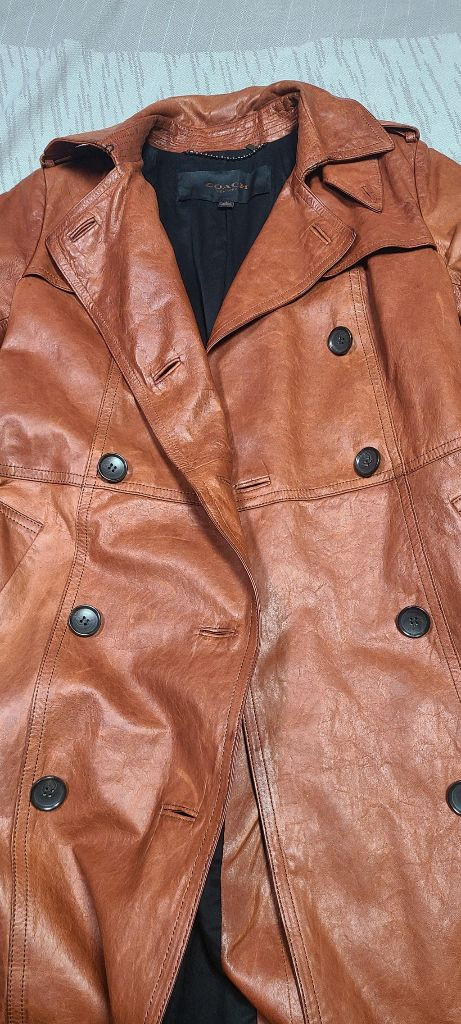 코치(Coach) 가죽 트렌치코트(44~55)--6