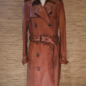 코치(Coach) 가죽 트렌치코트(44~55)