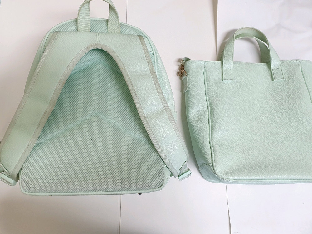 프랜치캣 백팩 가방, 신발주머니--4