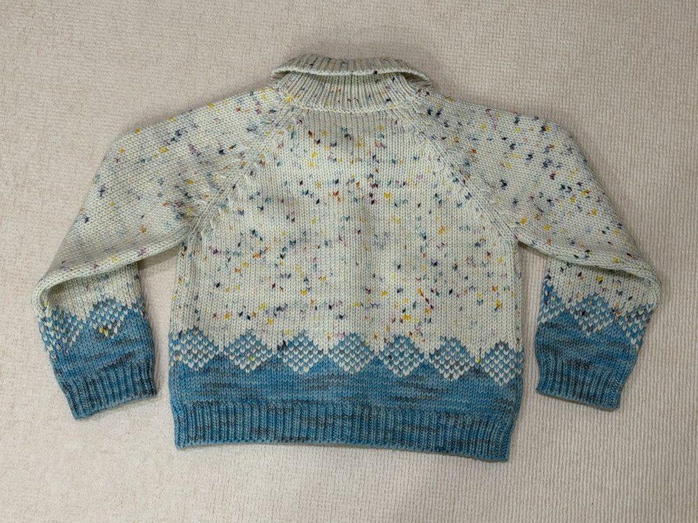 미샤앤퍼프 레이크 파인콘 가디건 2y + 보넷 2-4y--1