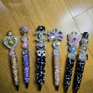 핸드메이드 볼펜 큐빅볼펜