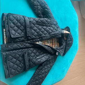 버버리키즈 10y퀄팅자켓