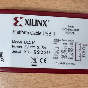 Xilinx Platform Cable USB II DLC10 (2개 있음)