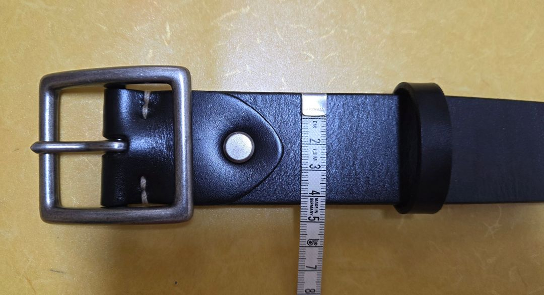 남성 가죽 벨트(블랙)--2