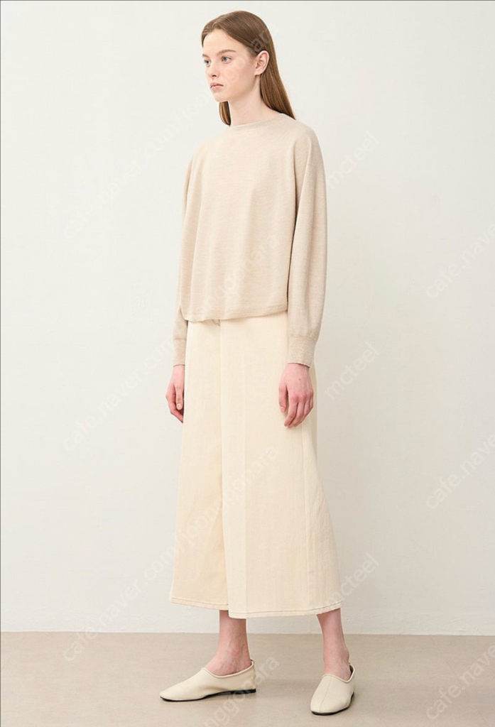 한섬 더캐시미어 블랙 가디건--1