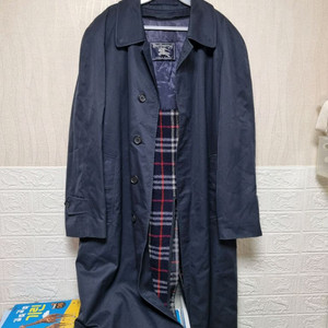 버버리 정품 카코트 바바리코트 사이즈 100~105 내피포함