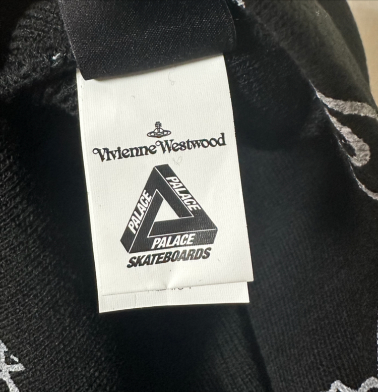 팔라스x비비안웨스트우드 콜라보 블랙 비니 모자--3