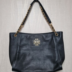 토리버치 정품 페블레더 숄더백