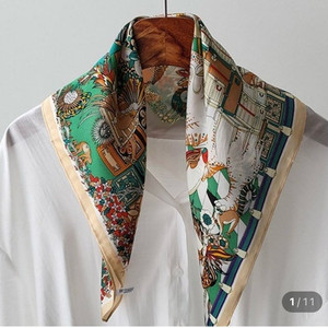 100%SILK 스카프(53*53)새상품 5종류(개당가격)
