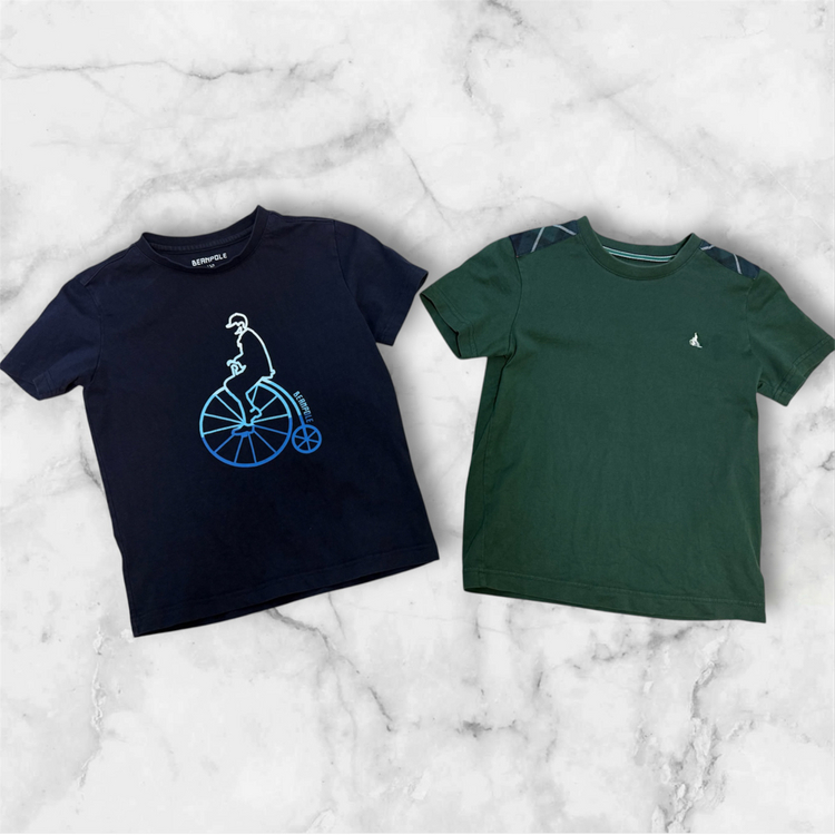 빈폴 키즈 아동 반팔 여름 티셔츠 120-130 사이즈 정도 일괄--0